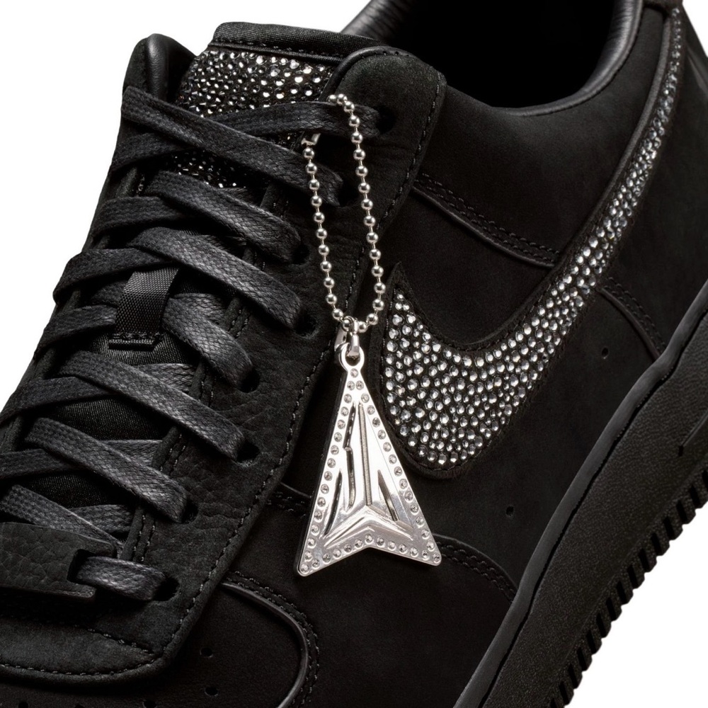 Nike Ja Morant x Swarovski x Air Force 1 LX Low #IQ9772-001 M 8 ~ W 9 - Picture 9 of 10